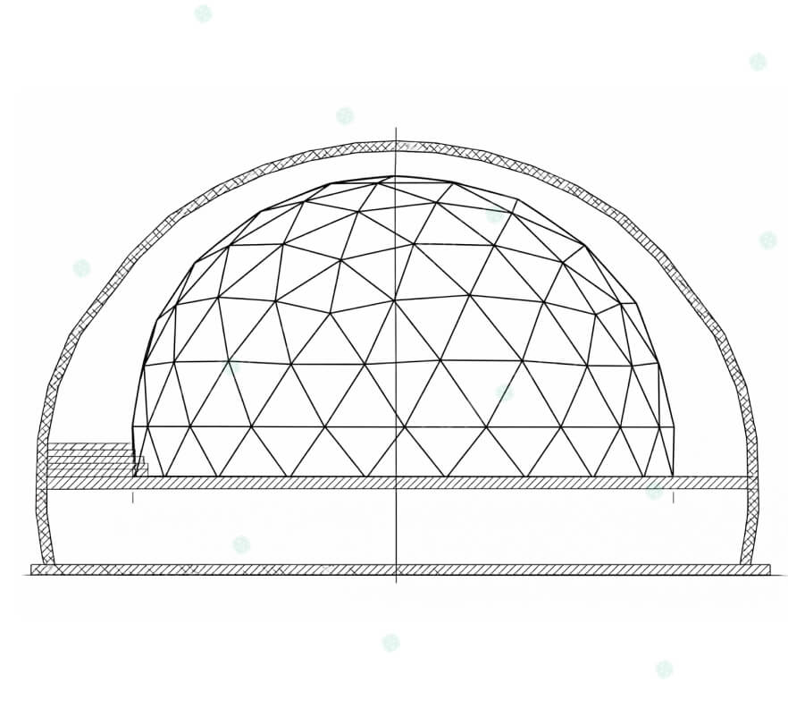 Negative Pressure Steel Dome 6