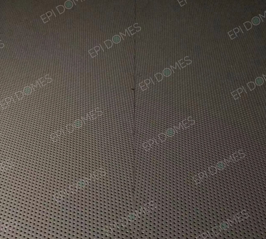 Perforated Aluminum Projection Dome 9